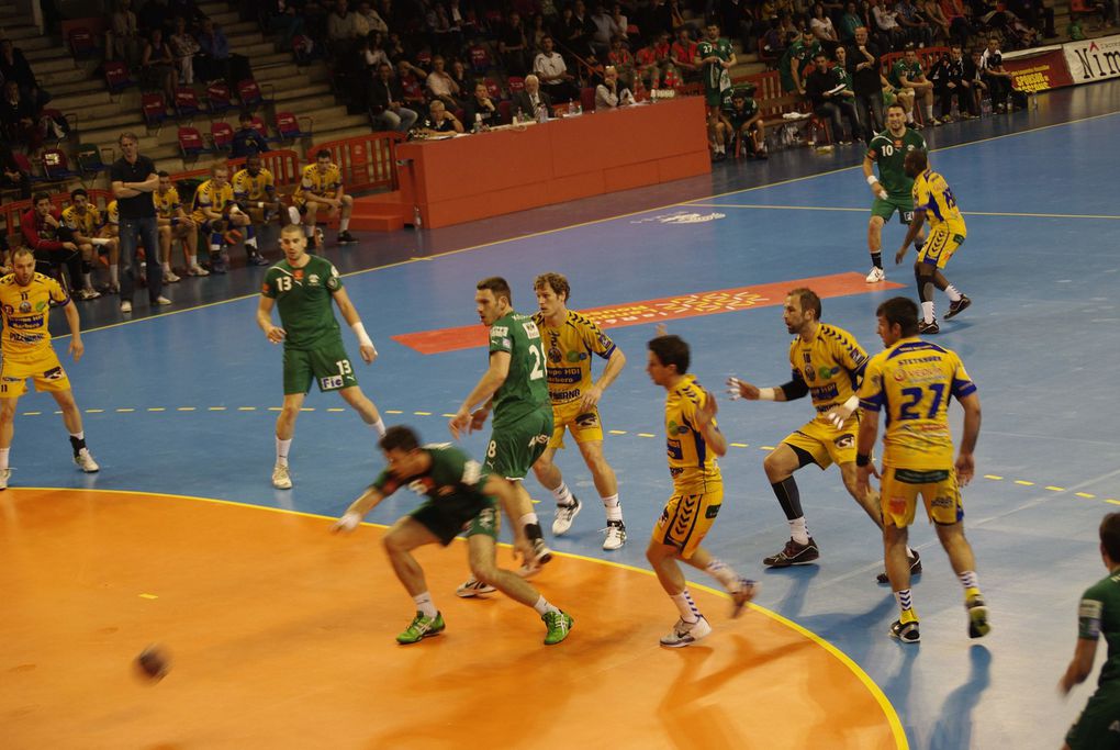 Match de Handball du 30 mars 2012 au Parnasse à Nîmes - Un match sous haute tension...