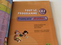 CE2 programme français maths  bordas sur charlotteblablablog