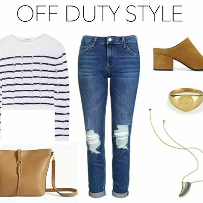 Idée look "Marin chic"