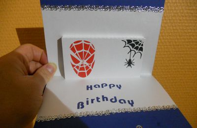 Kirigami gratuit spiderman, l'homme araignée
