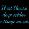 Résultat du tirage au sort pour gagner l'outil Touche à Tout 