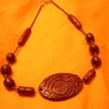 Collier "marron glacé"