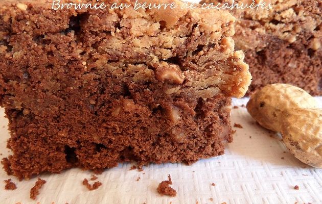 Brownies au beurre de cacahuètes