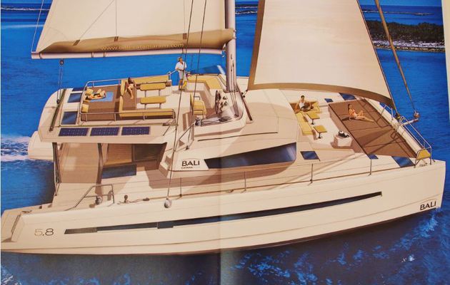 Les Scoops du Nautic 2015 - Bali 5.8, un nouveau catamaran de 58 pieds