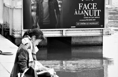 16 juin. Face au canal! Quai de Seine.