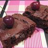 Brownies façon forêt noire