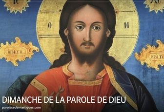 DIMANCHE DE LA PAROLE DE DIEU