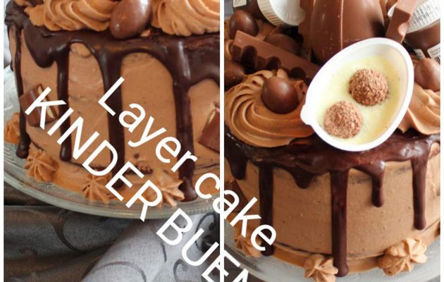 Layer cake KINDER BUENO