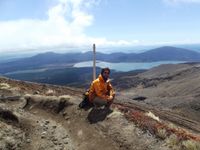 Parc National du Tongariro. Très belle rando Alpine crossing qui traverse la terre des volcans.