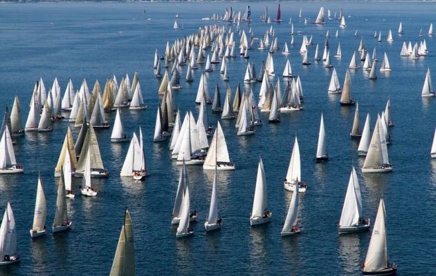 421 voiliers finissent classés au Tour de Belle Ile 2013