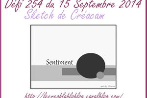 Ma carte pour le défi 254 du Creablablablog + surpriiiiiiiiiiise!!!