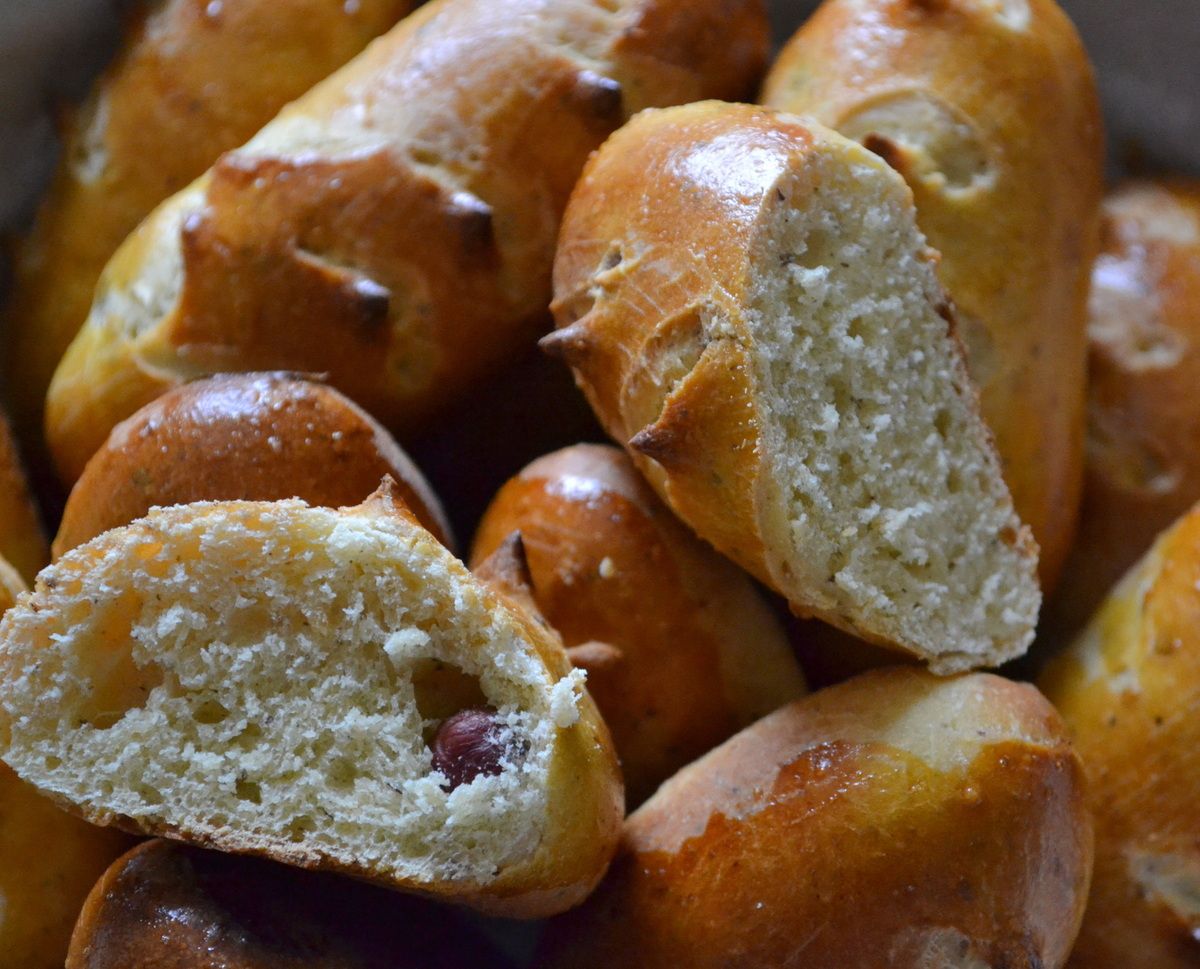 Petits pains aux noisettes