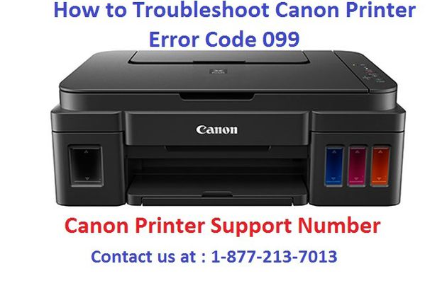 How to Troubleshoot Canon Printer Error Code 099