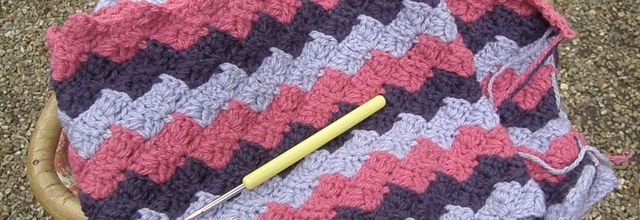 Un nouveau plaid au crochet!!!