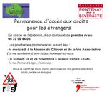 Permanences en novembre 2020 à Fontenay