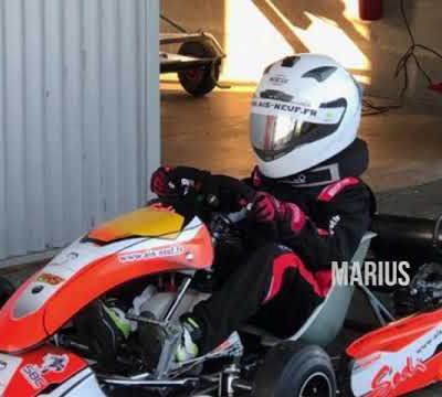 Oscar mon assistant sponsor au karting