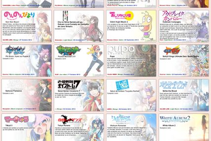 Anime Automne 2013