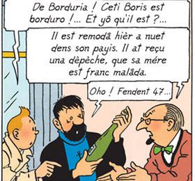 Tintin en patois vaudois !