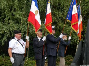 Cérémonie Bazeilles à Grenoble le 21 septembre 2023, esplanade des Compagnons de la Libération