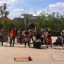 Fanfare au jardin Nelson Mandela 