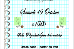 Dictée des Bacheliers samedi19 octobre 2019