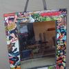 bricolage sur vieux miroirs