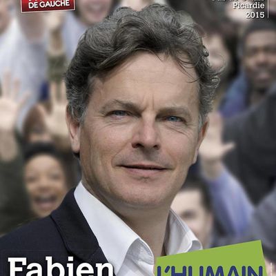 Elections régionales : l'affiche de Fabien Roussel