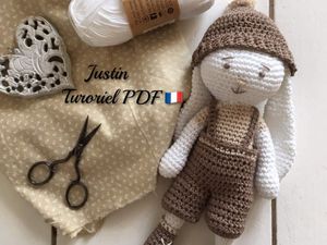 Doudou lapin patron au crochet 