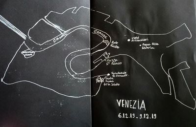 Carnet de voyage Venise 