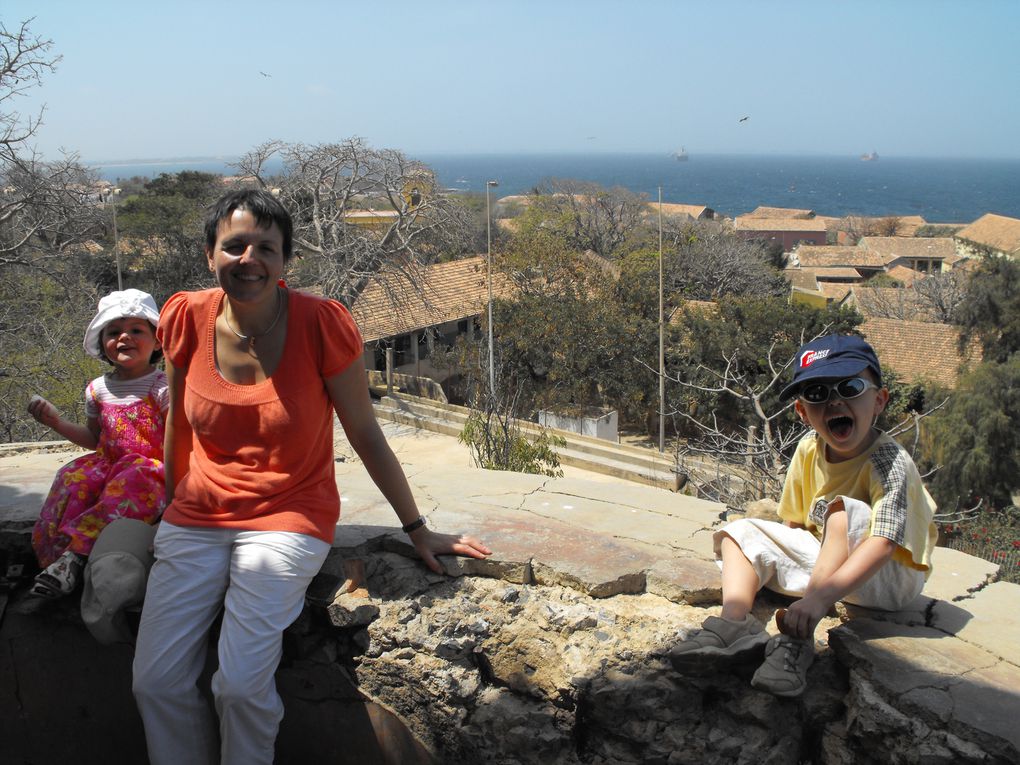 Nous avons fait le chemin de Croix sur l'île de Gorée au vendredi saint
