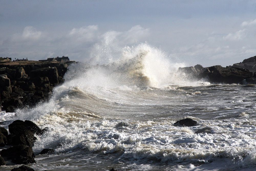 Les vagues atlantique - Panoramiques - Côte Sauvage Le Croisic - Batz-sur-Mer - Photos Copyright Thierry Weber