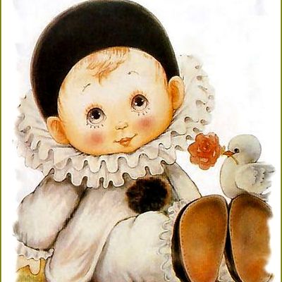 Pierrot - Colombine et Arlequin illustrés -  Pierrot - Ruth Morehead