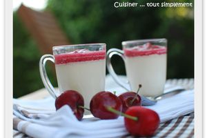 Panna Cotta Amande - Cerise