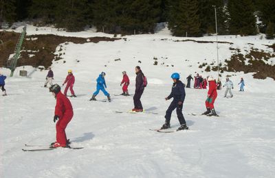 Mardi: premier jour de ski