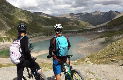 Août 2017 - Le Galibier - Les Rochilles en VTT - 45kms - 1900m D+