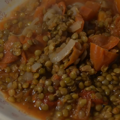 Lentilles tomates au cookeo la vidéo