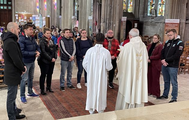 Accueil fiancés et chorale 'Louons l'Eternel'