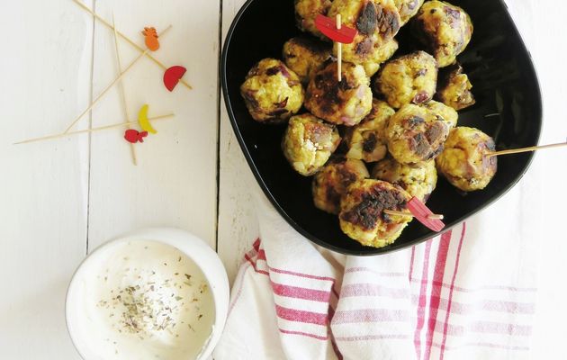 Boulettes de poulet aux figues