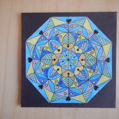 Des cartes mandalas
