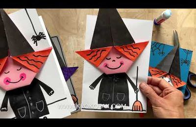Un tuto vidéo pour des sorcières en origami