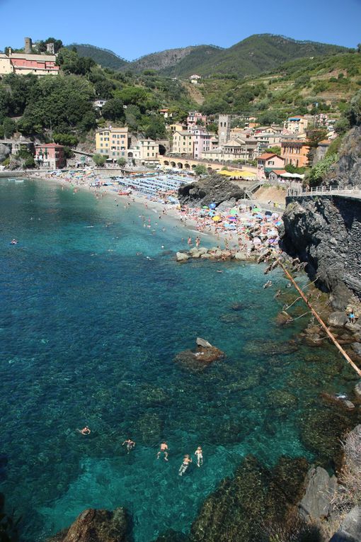 Monterosso, le plus balnéaire