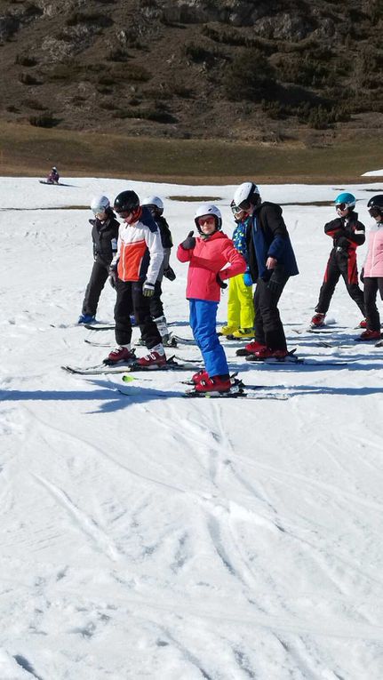 Lundi 6 : 1er jour de ski!