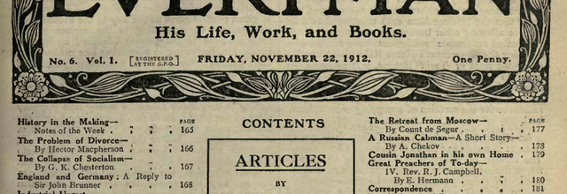 Chesterton, collaborateur d’Everyman