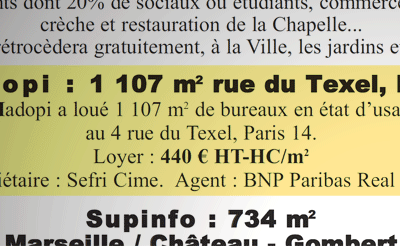 L’Hadopi loue des bureaux de 1107 m² à Paris...!?!