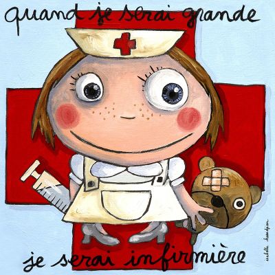 Moi, infirmière scolaire.