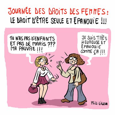 Journée des droits des femmes : le droit d'être seule et épanouie !!!