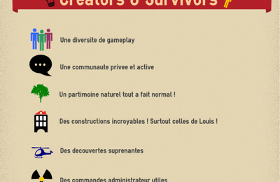 Fiche présentation du serveur !