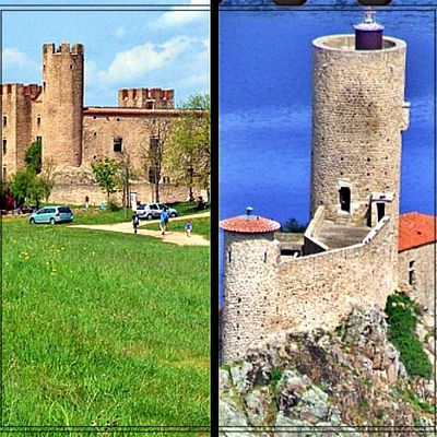 42 - châteaux Essalois et Grangent - Vidéo