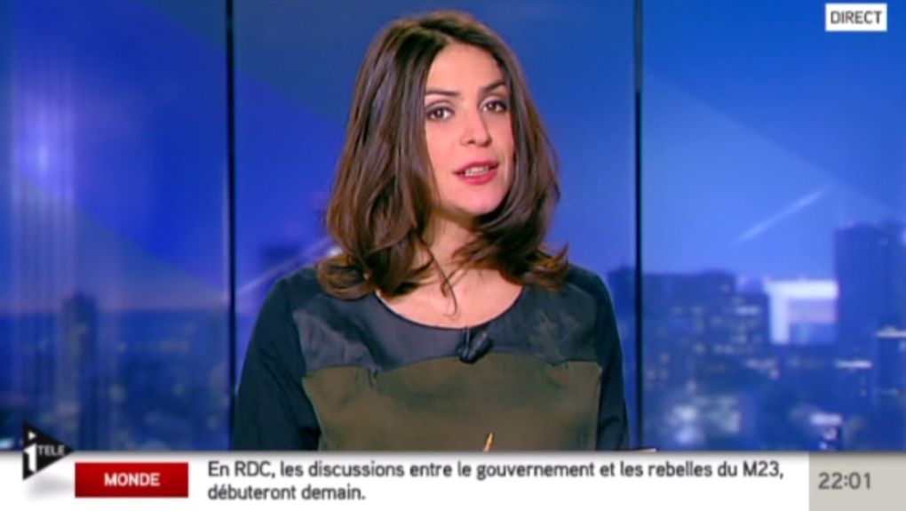 2012 12 08 - SONIA CHIRONI - I&gt;TELE - INFO SOIR @22H00