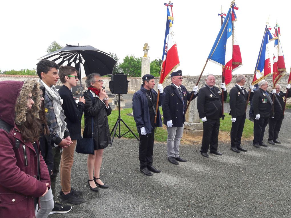 D.O.D.I. PROJECT 18 - COMMEMORATION FRANCO/BRITANNIQUE  - CIMETIERE ANGLES - EXPRESSION DE M. CLAUDE VIGOUREUX - DIRECTEUR DEPARTEMENTAL DE L'OFFICE NATIONAL DES ANCIENS COMBATTANTS ET VICTIMES DE GUERRE (ONAC -VG)